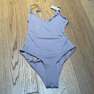 Vitamin A lavender one-piece Sz 10 NEW